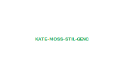 Asi stil ikonu Kate Moss