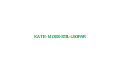 Asi stil ikonu Kate Moss